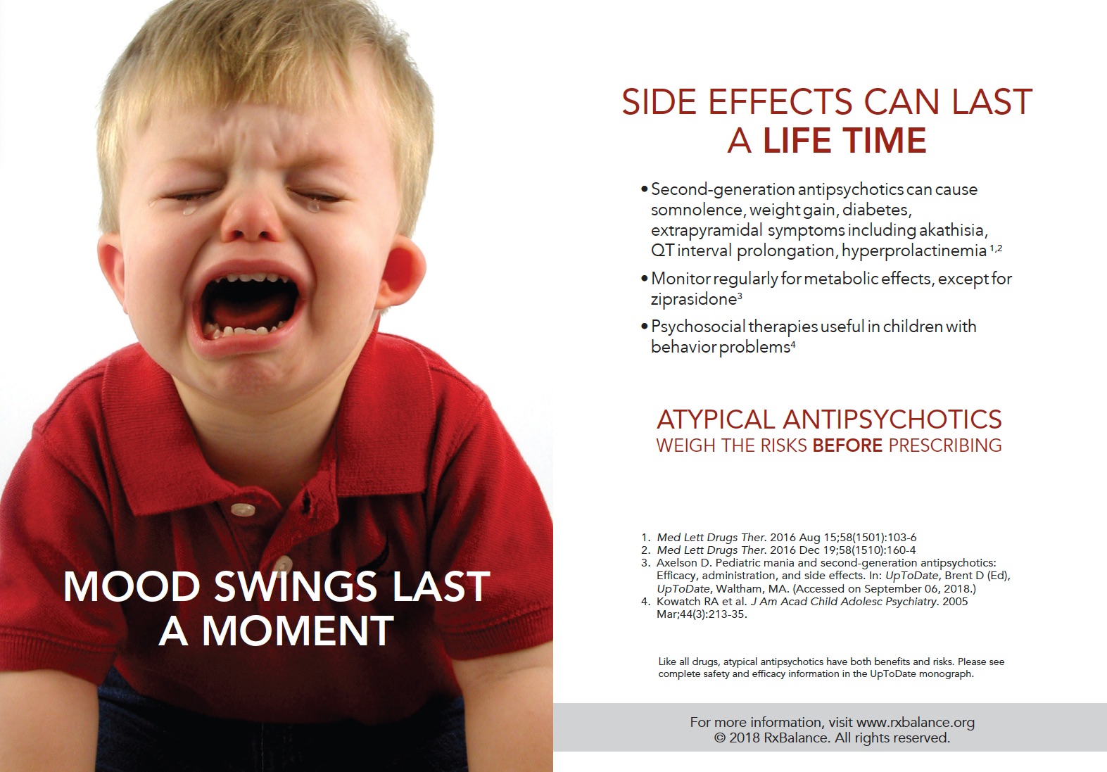 Pediatric mental health 2 stating side effects can last a lifetime